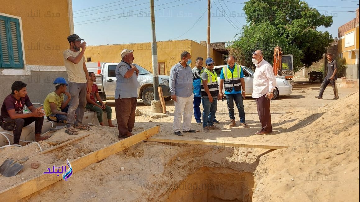 مشروعات حياة كريمة بجنوب الأقصر 