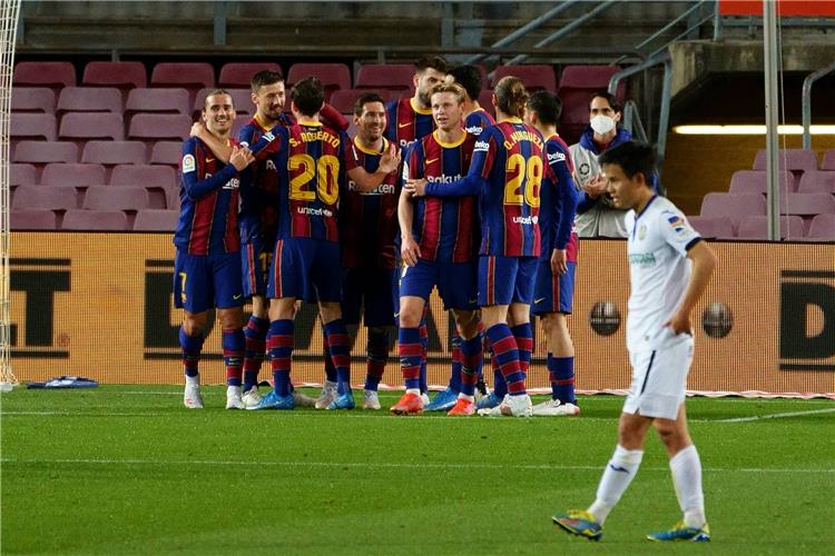 مباراة برشلونة وقادش