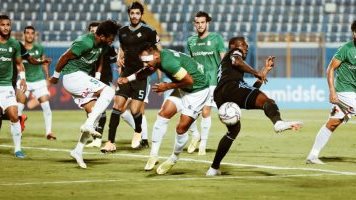 لقاء سابق بين الاتحاد السكندري وبيراميدز 