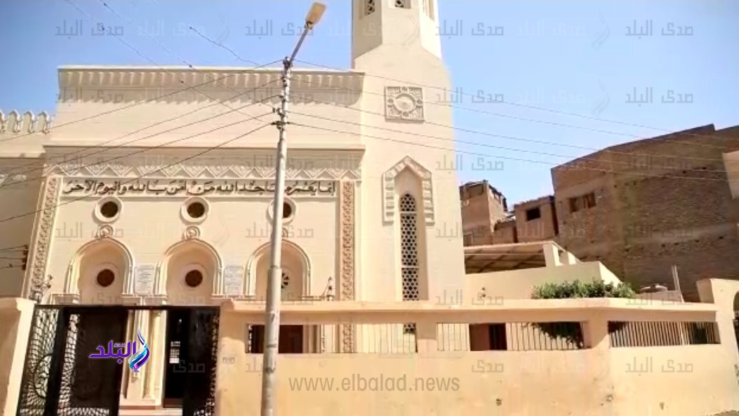 مسجد الشيخ عبد الباسط عبد الصمد بغرب الاقصر 