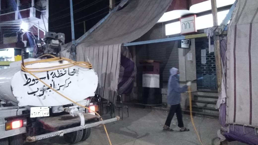حملات تعقيم وتطهير بأسيوط 