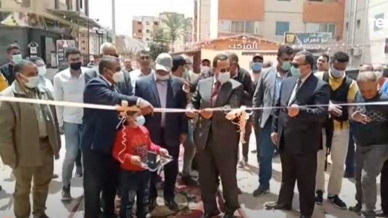 محافظ شمال سيناء يفتتح مشروعات جديدة فى منطقة المساعيد 