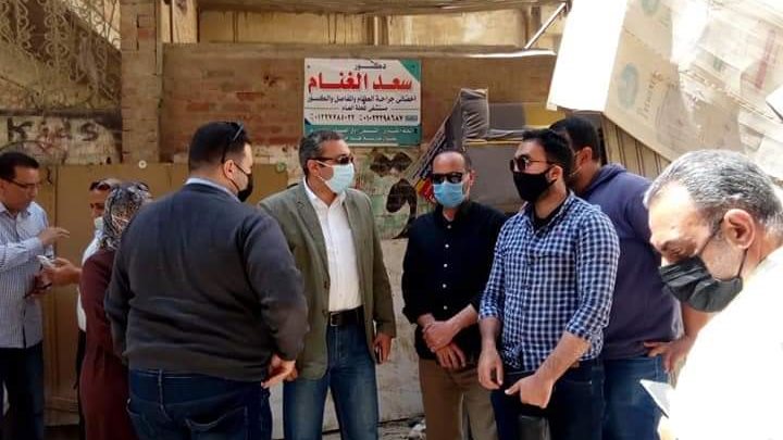 بالصور نائب محافظ الغربية يوجه بإنهاء أعمال الرصف وتطوير الب