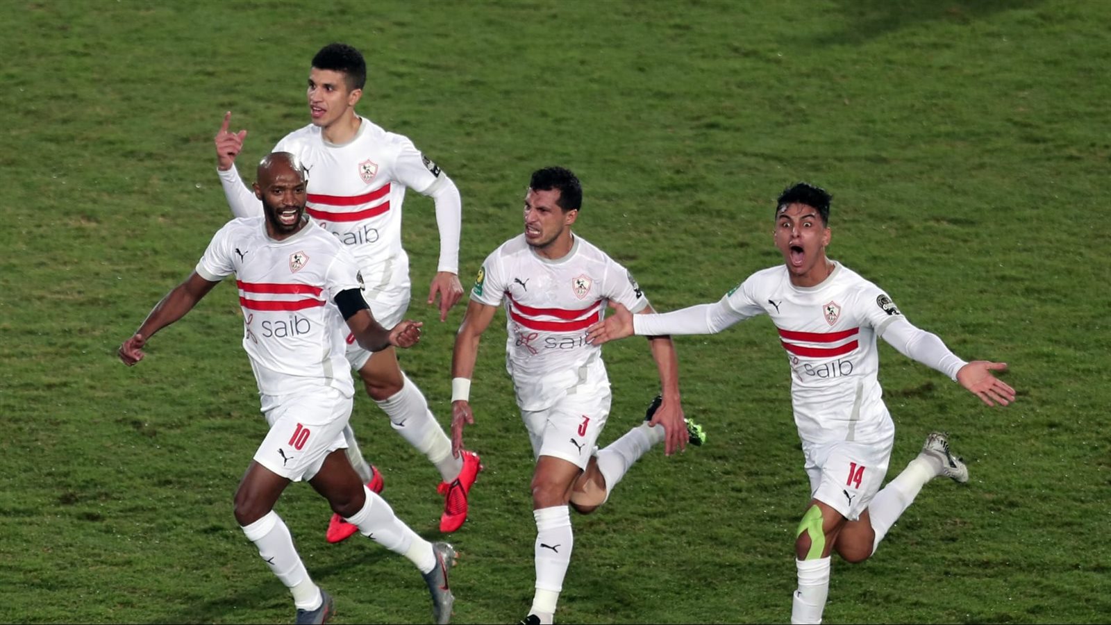 لاعبو نادي الزمالك