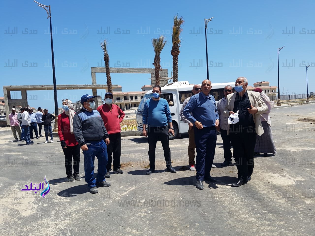 جانب من زيارة المنصورة الجديدة