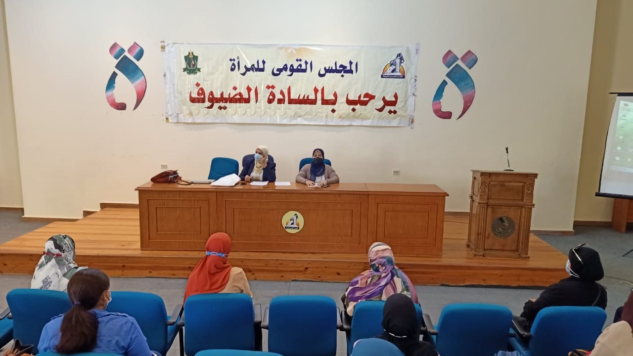 دورة تدريبية للمجلس القومي للمرأة بالمنيا 