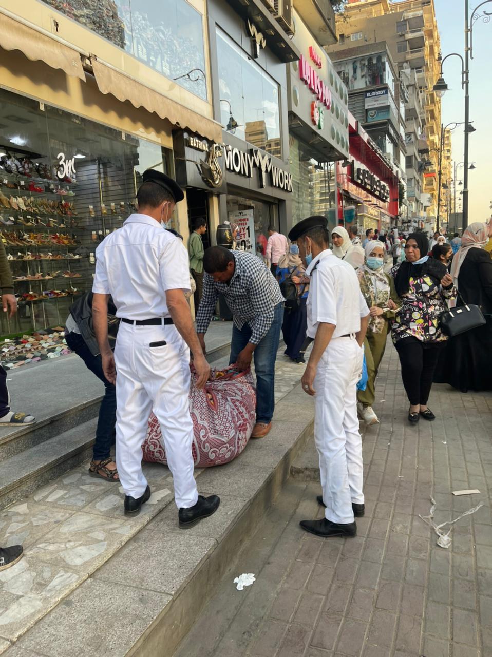 حملة إزالة الإشغالات 