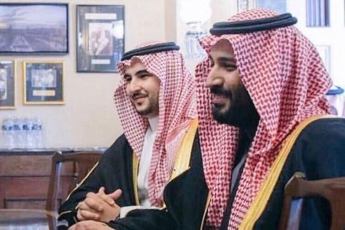 الأمير محمد بن سلمان والأمير خالد بن سلمان 