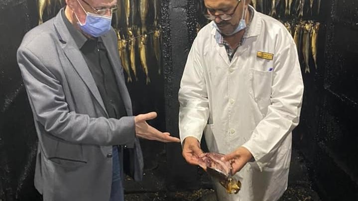 ضبط 7 أطنان أسماك مدخنة " رنجة" وأسماك هارنج وفسيخ في حملة ب