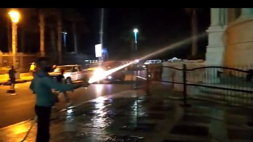 حملة تطهير وتعقيم