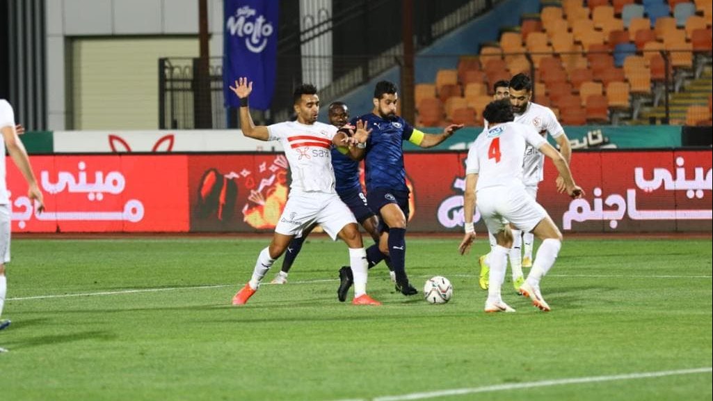 مباراة الزمالك وبيراميدز