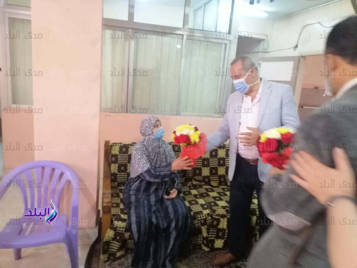 جانب من زيلرة دار الامل للمسنين بالمنصورة