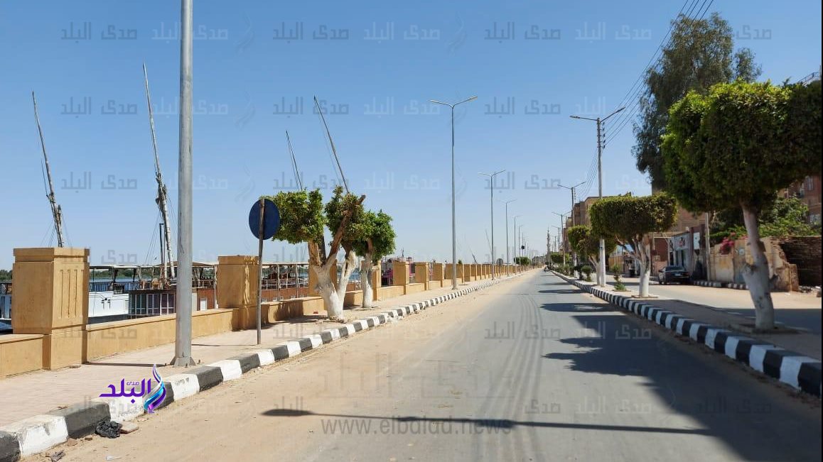 خلو المنتزهات وكورنيش الأقصر من المواطنين