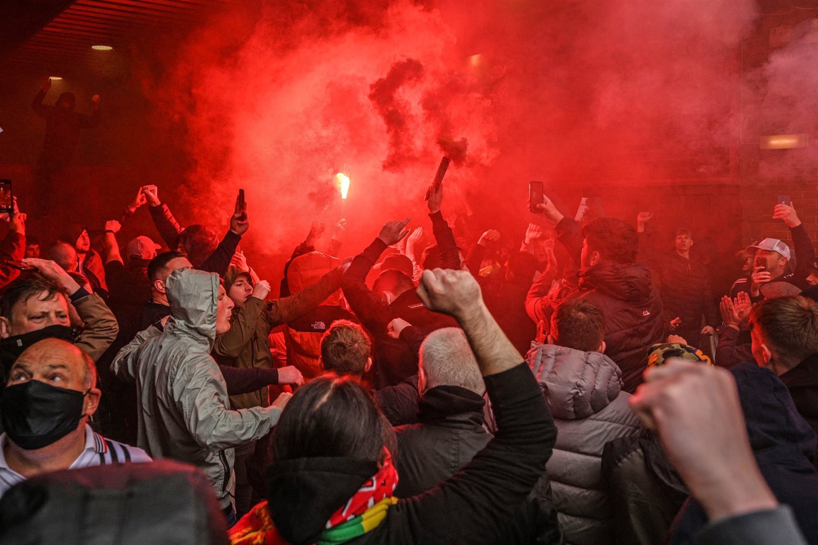 جماهير مانشستر يونايتد
