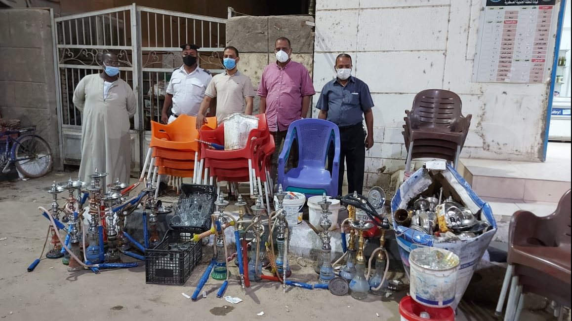حملة  مكبرة بجنوب الأقصر 