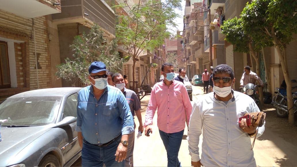 رئيس مركز سمالوط يتابع تطبيق الإجراءات الوقائية 