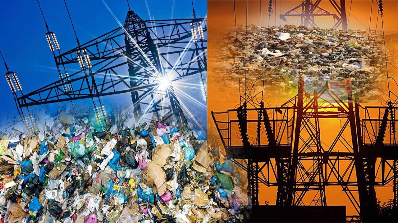 عملية تحويل المخلفات إلى طاقة 