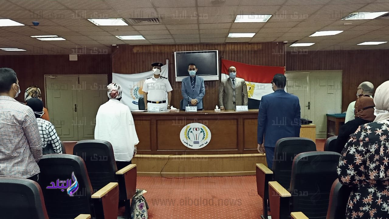 جانبىمن ندوة الاعلام الامنى بكلية اداب المنصورة