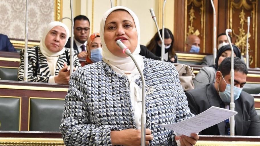 النائبة سناء السعيد عضو مجلس النواب 