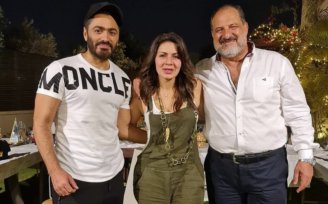 تامر ونجلاء وخالد