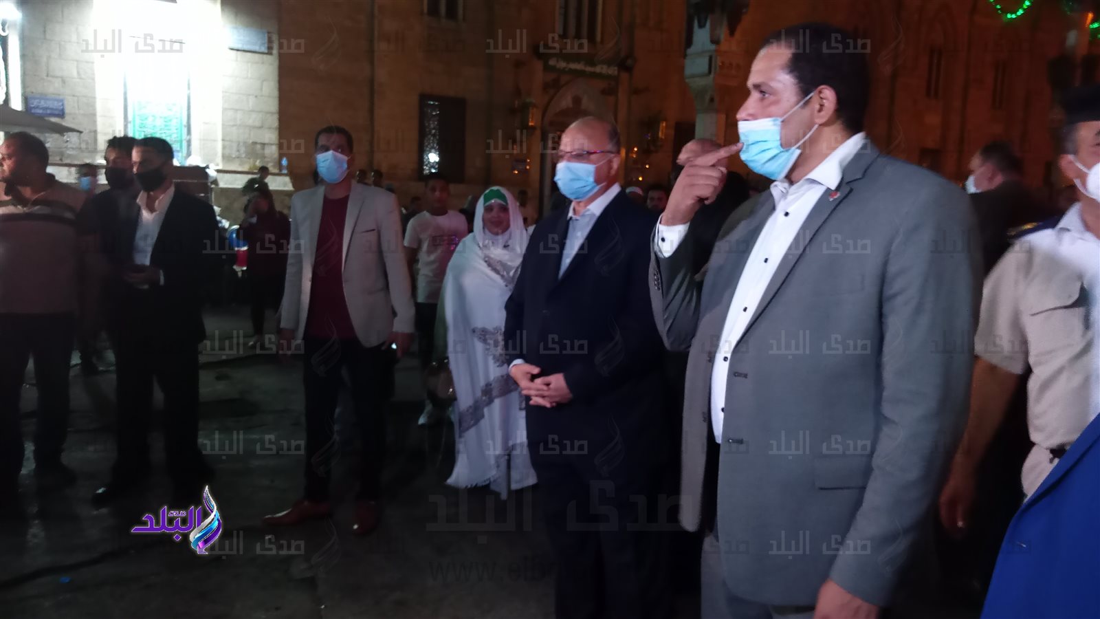 محافظ القاهرة خلال الجولة