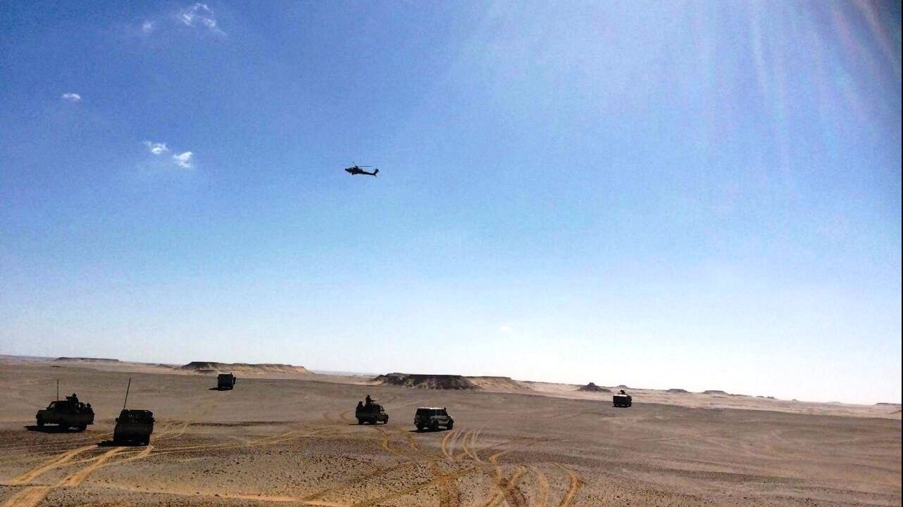 صورة من عملية القوات المسلحة
