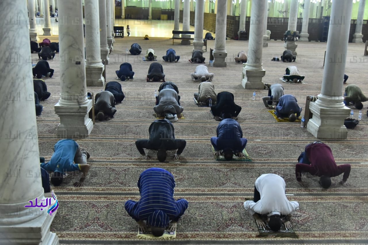 صلاة التراويح من مسجد عمرو بن العاص
