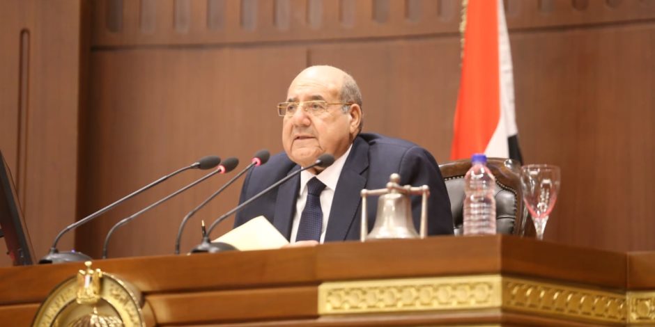  المستشار عبد الوهاب عبد الرازق رئيس مجلس الشيوخ