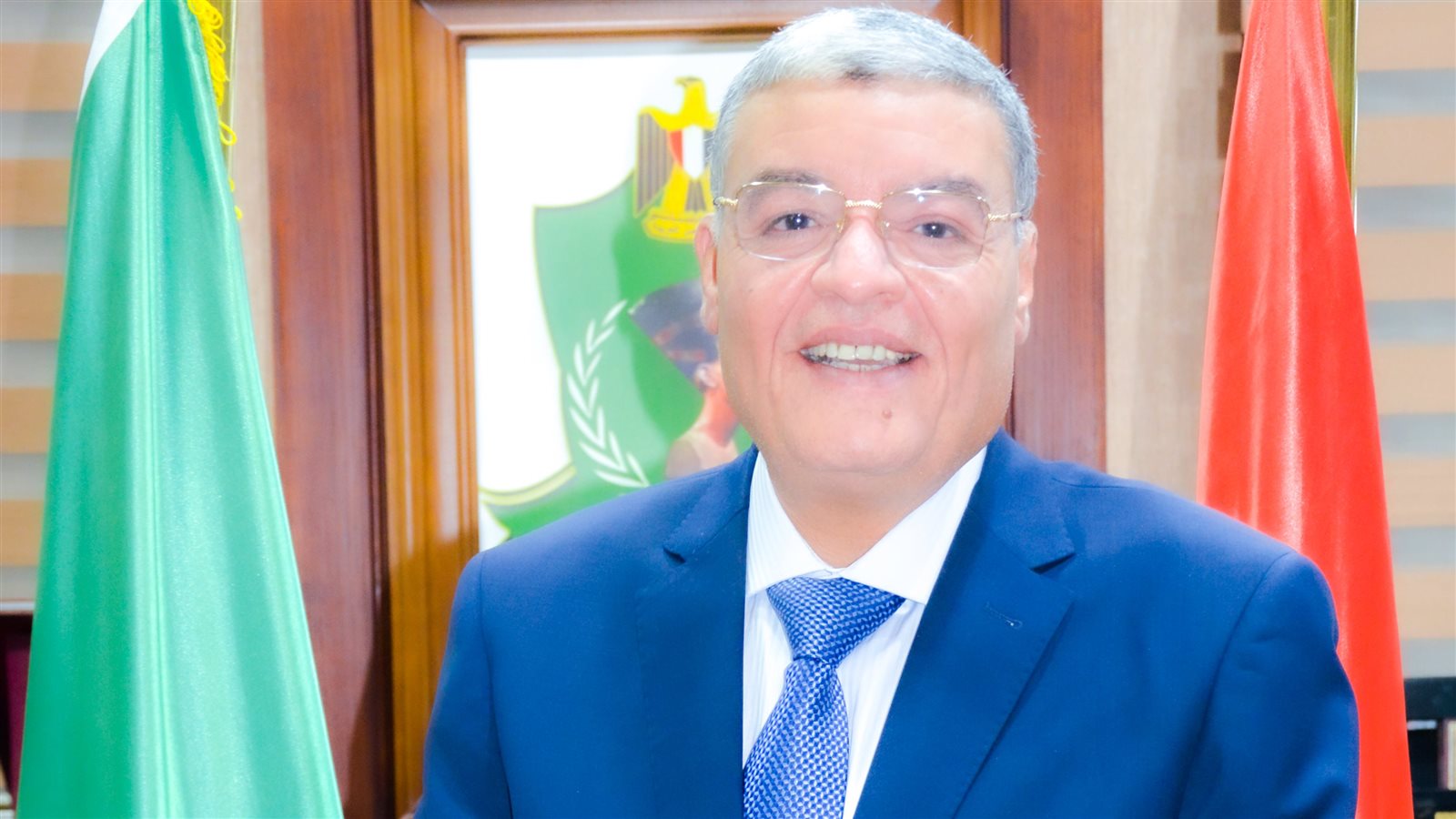 محافظ المنيا يهنئ الرئيس السيسي 