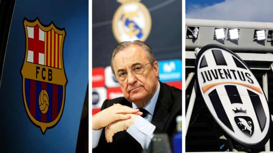 يوفنتوس - ريال مدريد - برشلونة