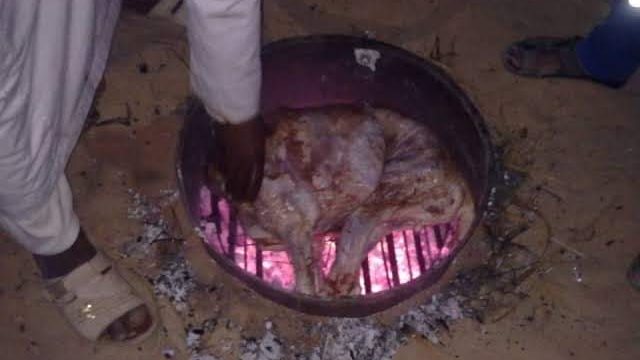 ابو مردم أكلة بدوية 