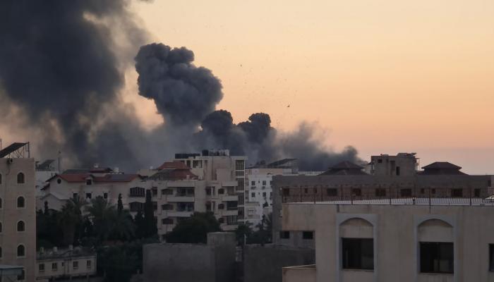 قصف إسرائيلي على غزة