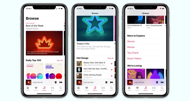 آبل تغير قواعد تطبيقات الموسيقى عبر Apple Music