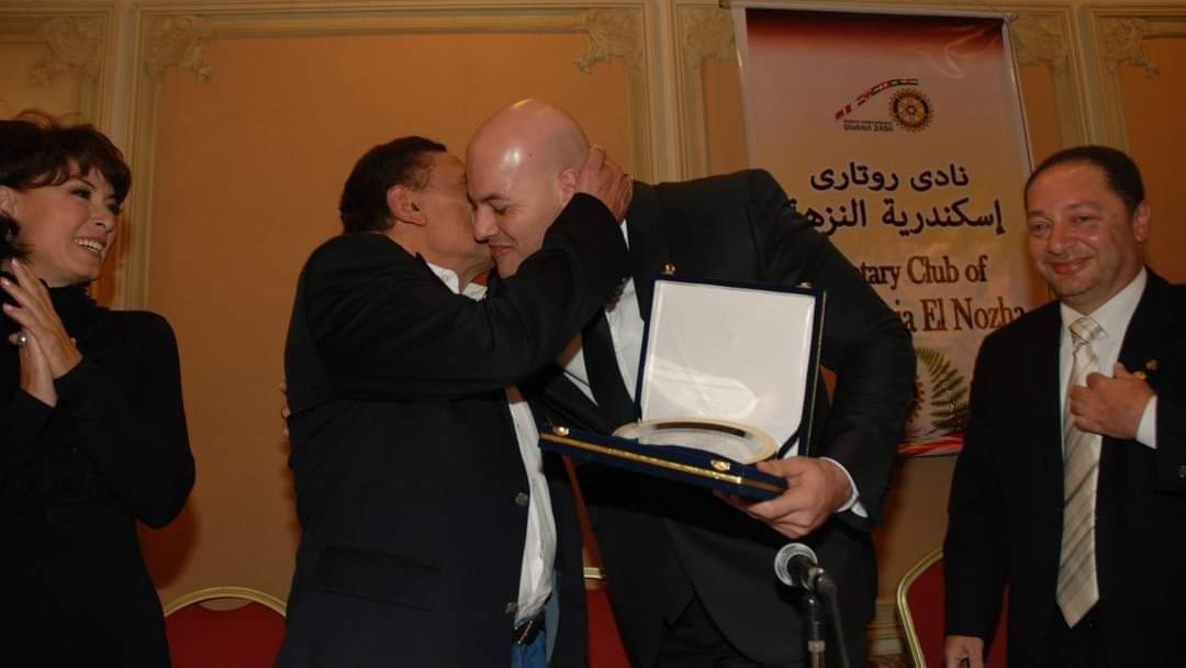 عادل إمام و احمد التهامي