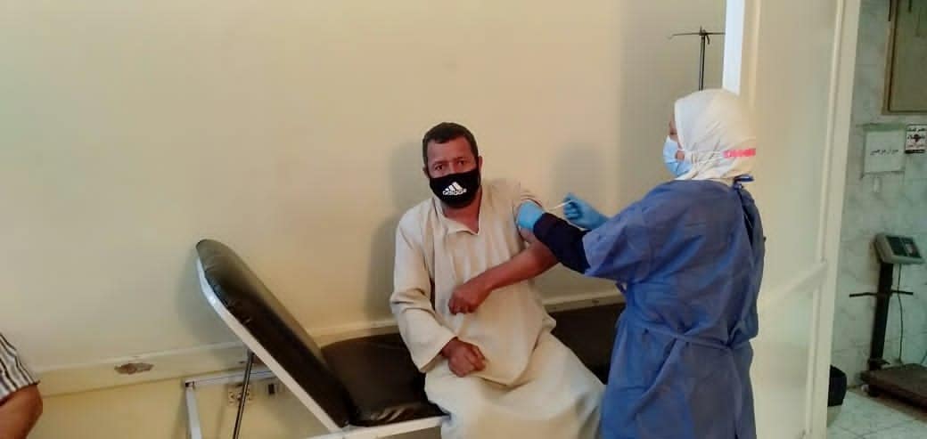 تطعيم لقاح كورونا بالقليوبية