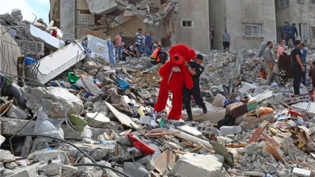 آثار التدمير في غزة