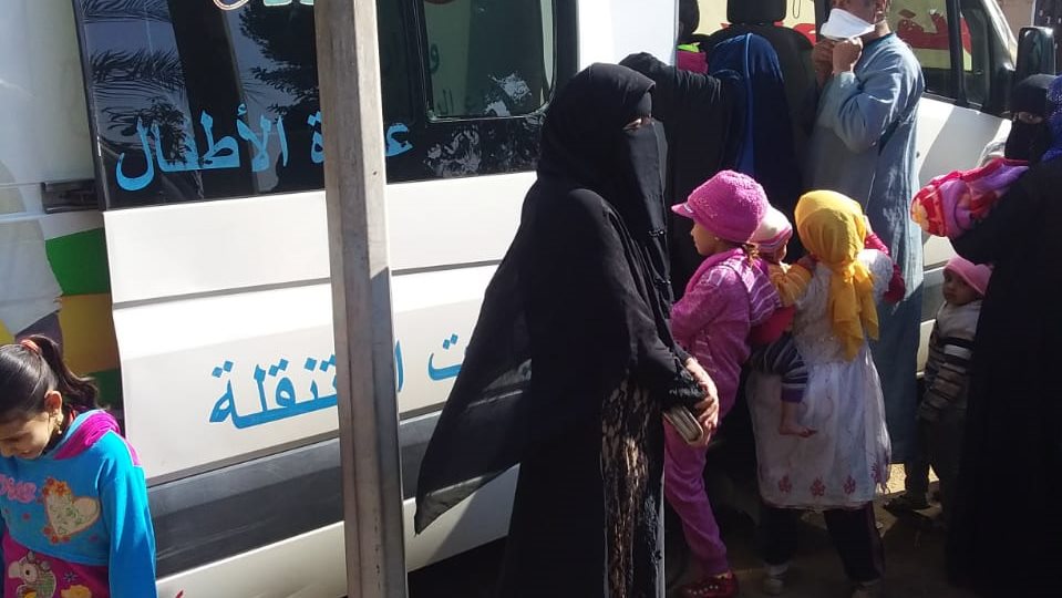 قافلة طبية بقرية نجع السويس في قنا