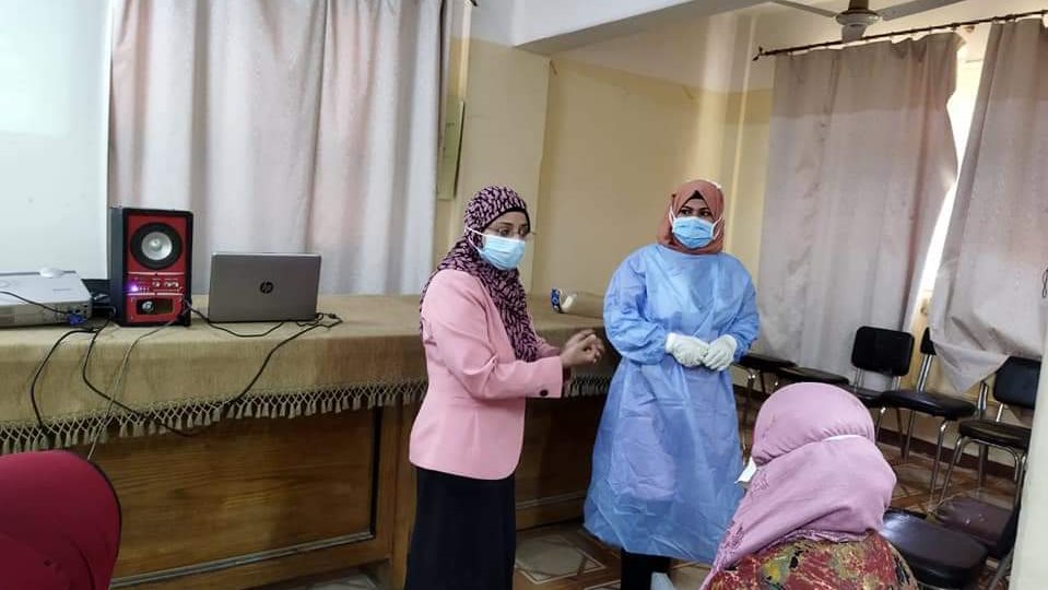 تدريب أطقم التمريض بمستشفى فرشوط المركزى