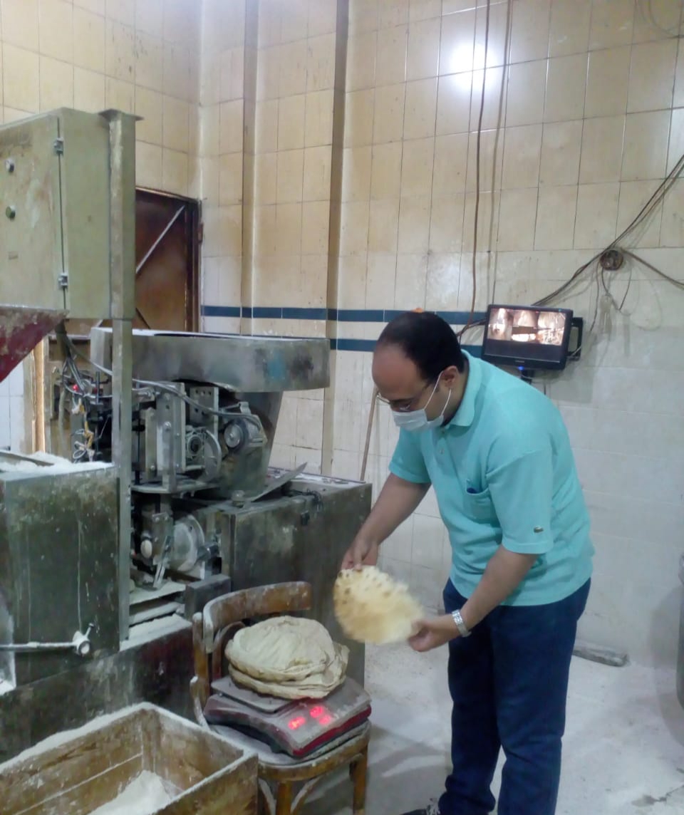 جانب من الحملة التموينية بأجا