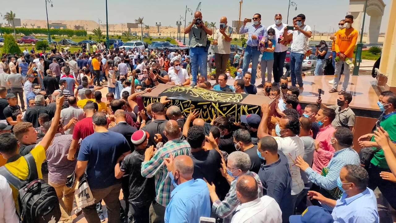 جنازة سمير غانم 