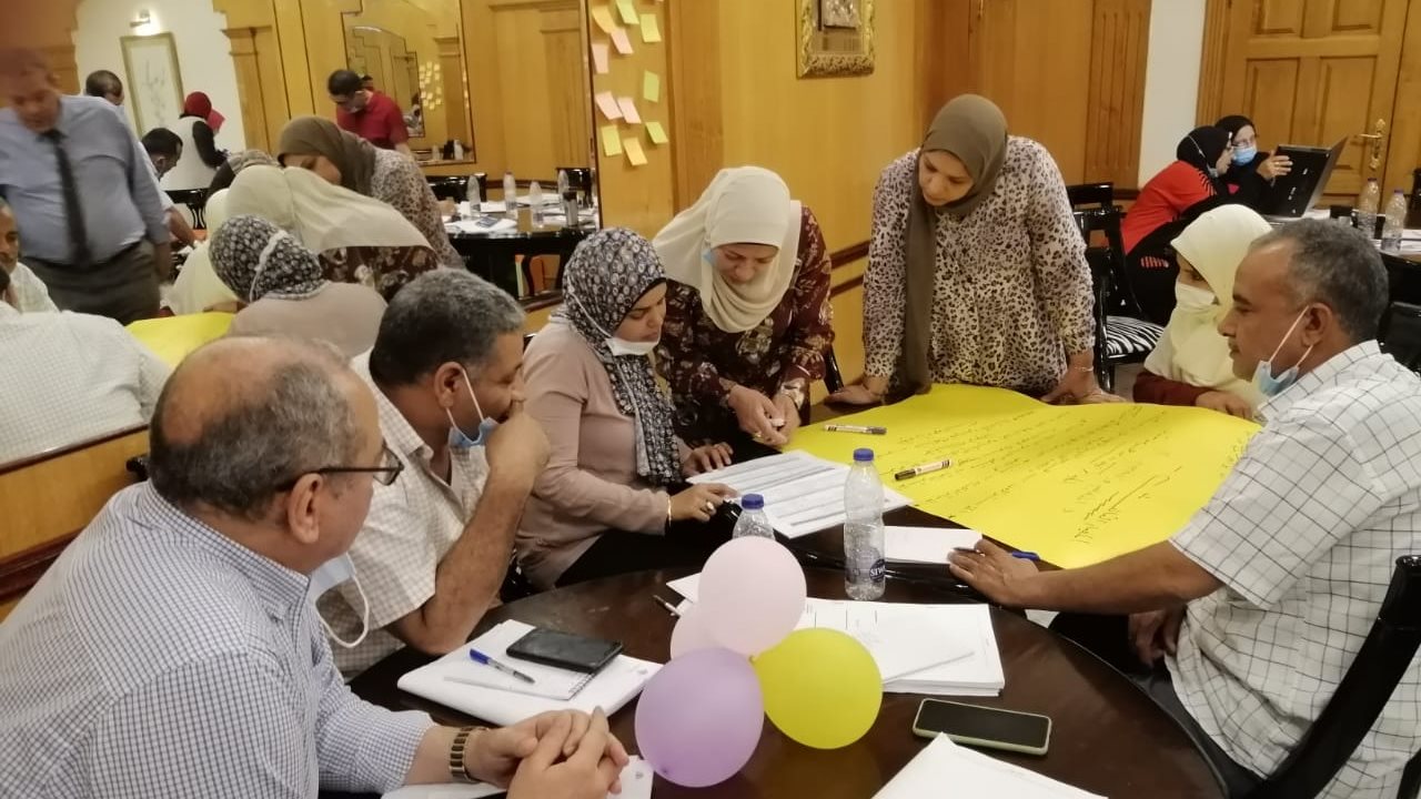 جانب من مشروع تطوير البرامج التدريبية لتنمية الطفولة المبكرة