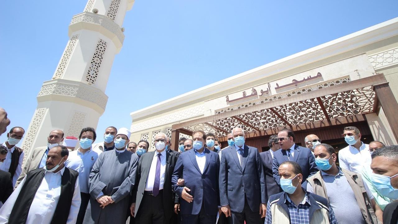 إفتتاح مسجد أبو شقة 