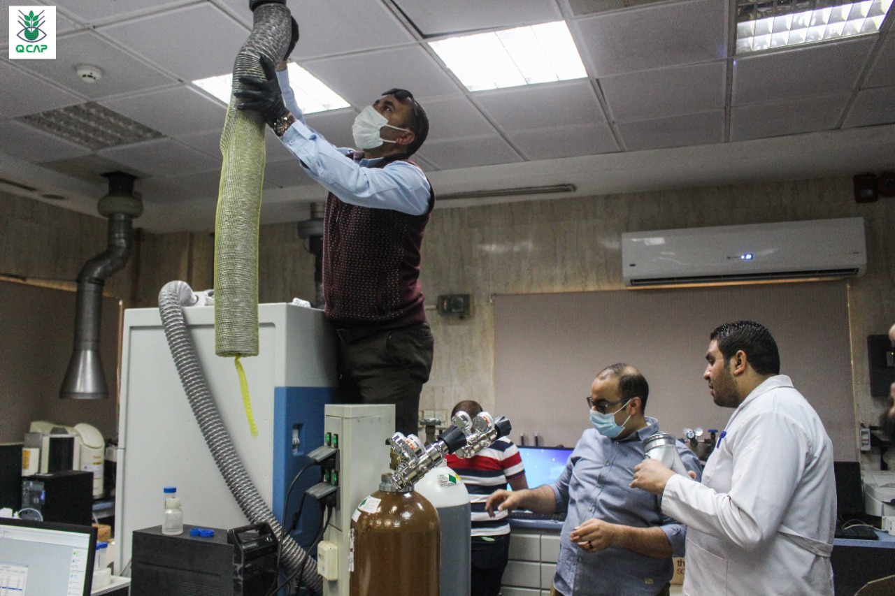 معمل تحليل متبقيات المبيدات