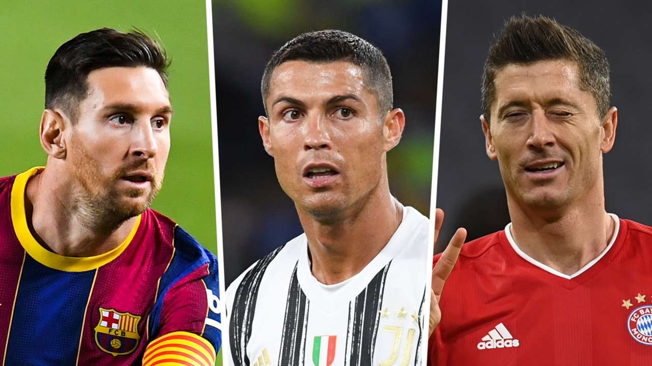 ليفاندوفسكي - رونالدو - ميسي