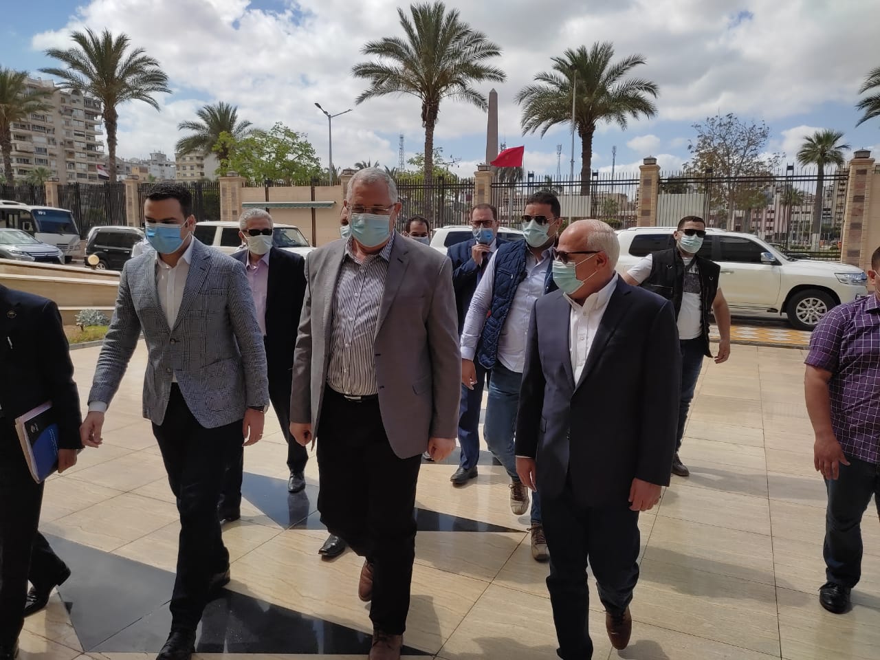 وزير الزراعة فى بورسعيد