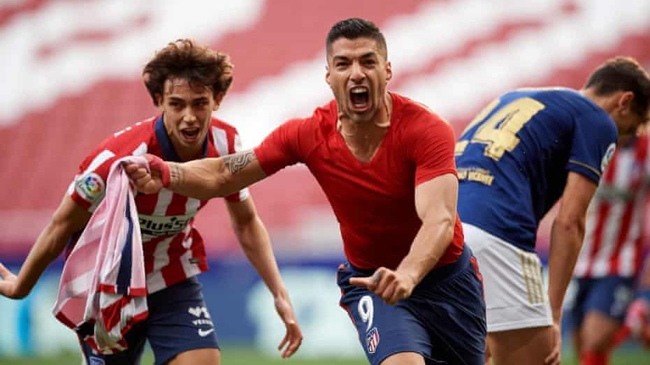 سواريز نجم أتلتيكو مدريد