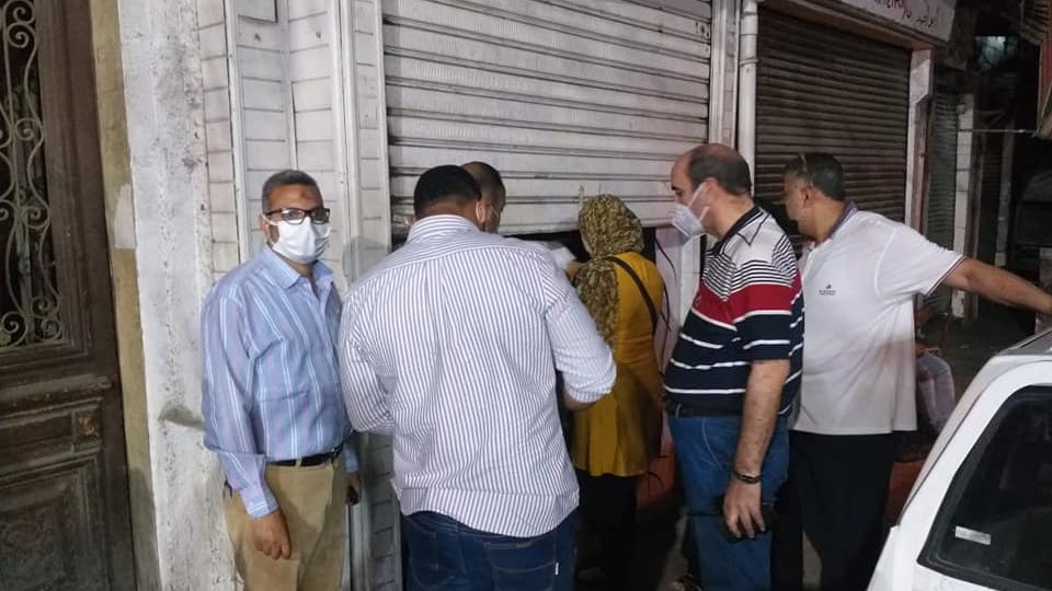 حملات على المنشآت المخالفة والإشغالات بالإسكندرية
