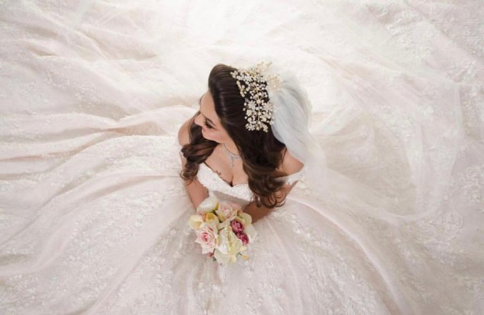 روس تتعرض لموقف محرج في حفل زفافها 