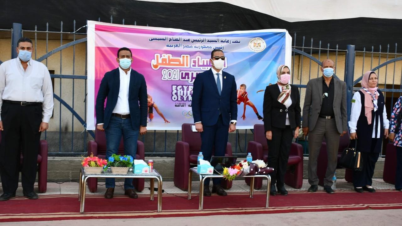 إطلاق شعلة أولمبياد الطفل 