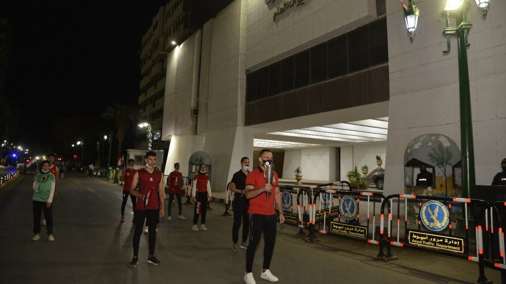 إطلاق شعلة أولمبياد الطفل  إطلاق شعلة أولمبياد الطفل